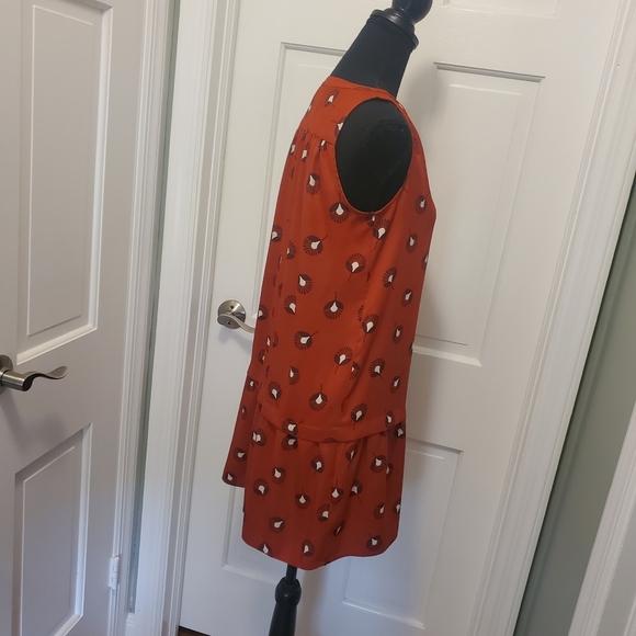 LOFT Sleeveless Fit & Flare Dress Size SP, Classic, Casual, Colorful - Picture 3 of 9